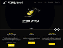 Tablet Screenshot of mysticjungle.org